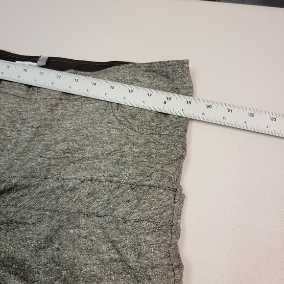 JW Los Angeles Grey Buttoned Leg And Front Design Pants Curved Leg - Picture 5 of 6